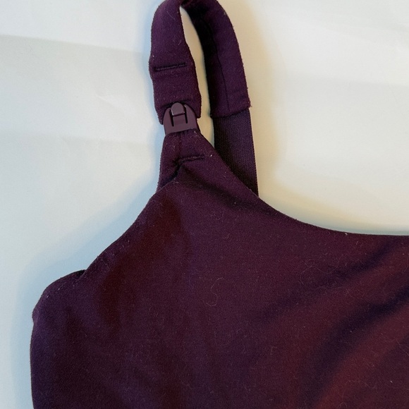 Girlfriend Collective Sports Bra Nursing Purple size Medium - Picture 3 of 13